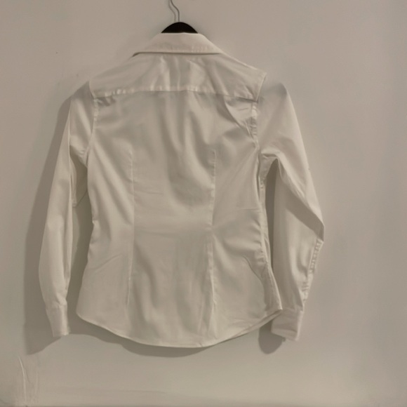 Banana Republic Tailored Fit Shirt White 00P - Picture 5 of 5